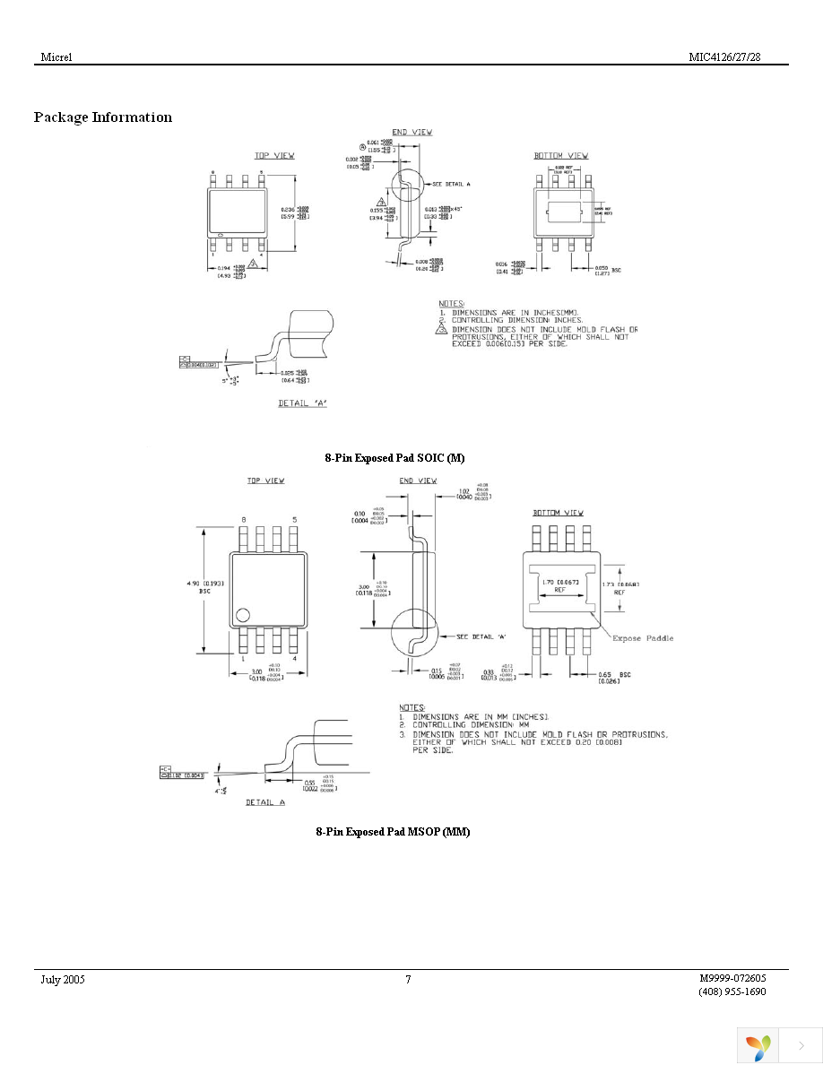 MIC4127YML TR Page 7